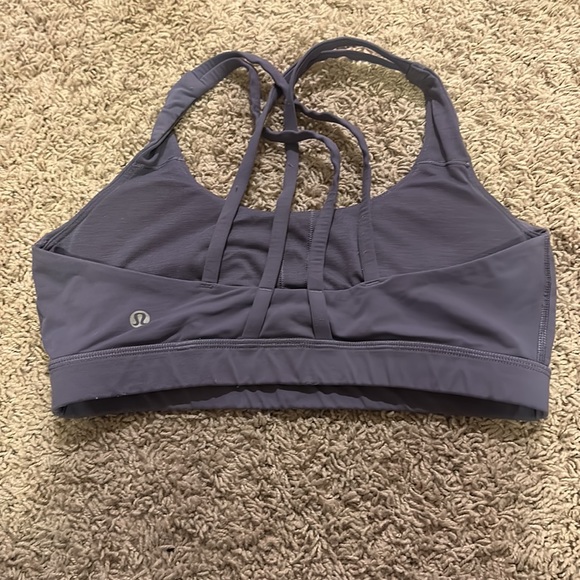 lululemon purple energy bra - Picture 2 of 2